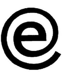 E logo