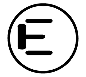 E logo