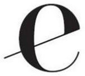 E logo