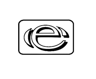 E logo