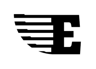 E logo