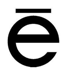 E logo