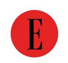 E logo