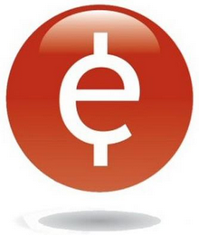 E logo