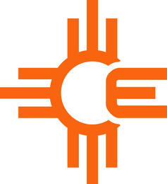 E logo