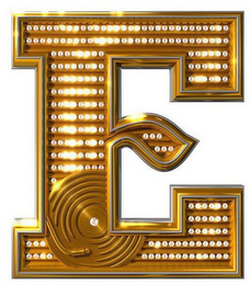 E logo