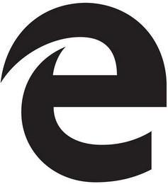 E logo