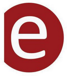 E logo