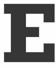 E logo