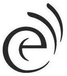 E logo