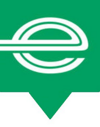 E logo