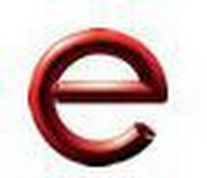 E logo