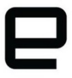 E logo