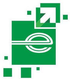 E logo