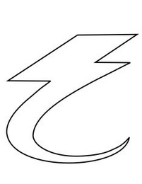E logo