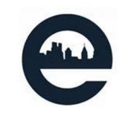 E logo