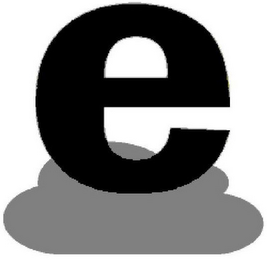 E logo