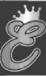 E logo