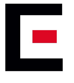 E logo