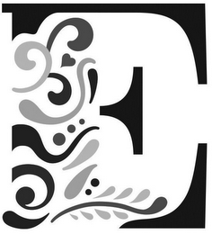 E logo
