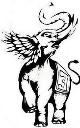 E logo