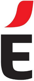 E logo