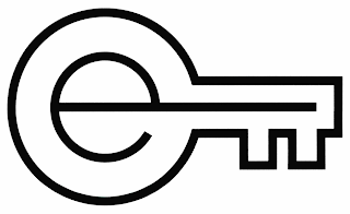 E logo