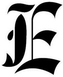 E logo