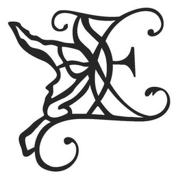 E logo