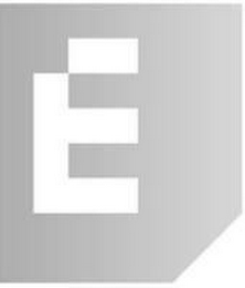 E logo