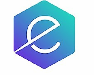 E logo