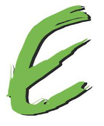 E logo