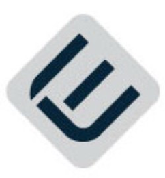 E logo