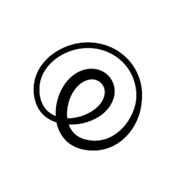 E logo