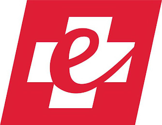E logo