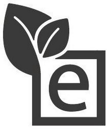 E logo