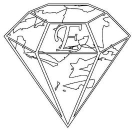 E logo