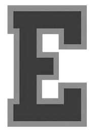 E logo