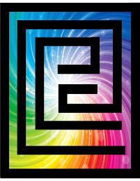 E logo