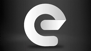 E logo