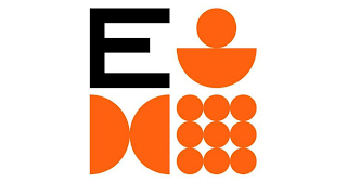 E logo