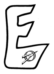 E logo