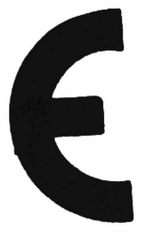 E logo
