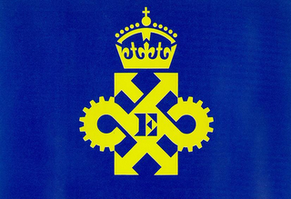 E logo