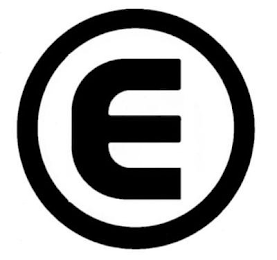 E logo
