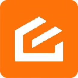 E logo