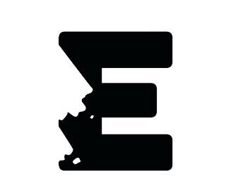 E logo