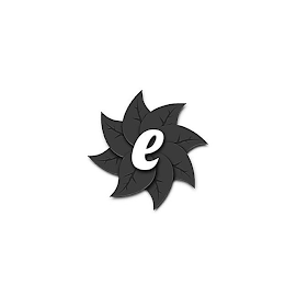 E logo