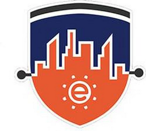 E logo