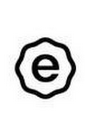 E logo